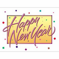 Standard New Year Postcards (4-1/4" x 5-1/2")